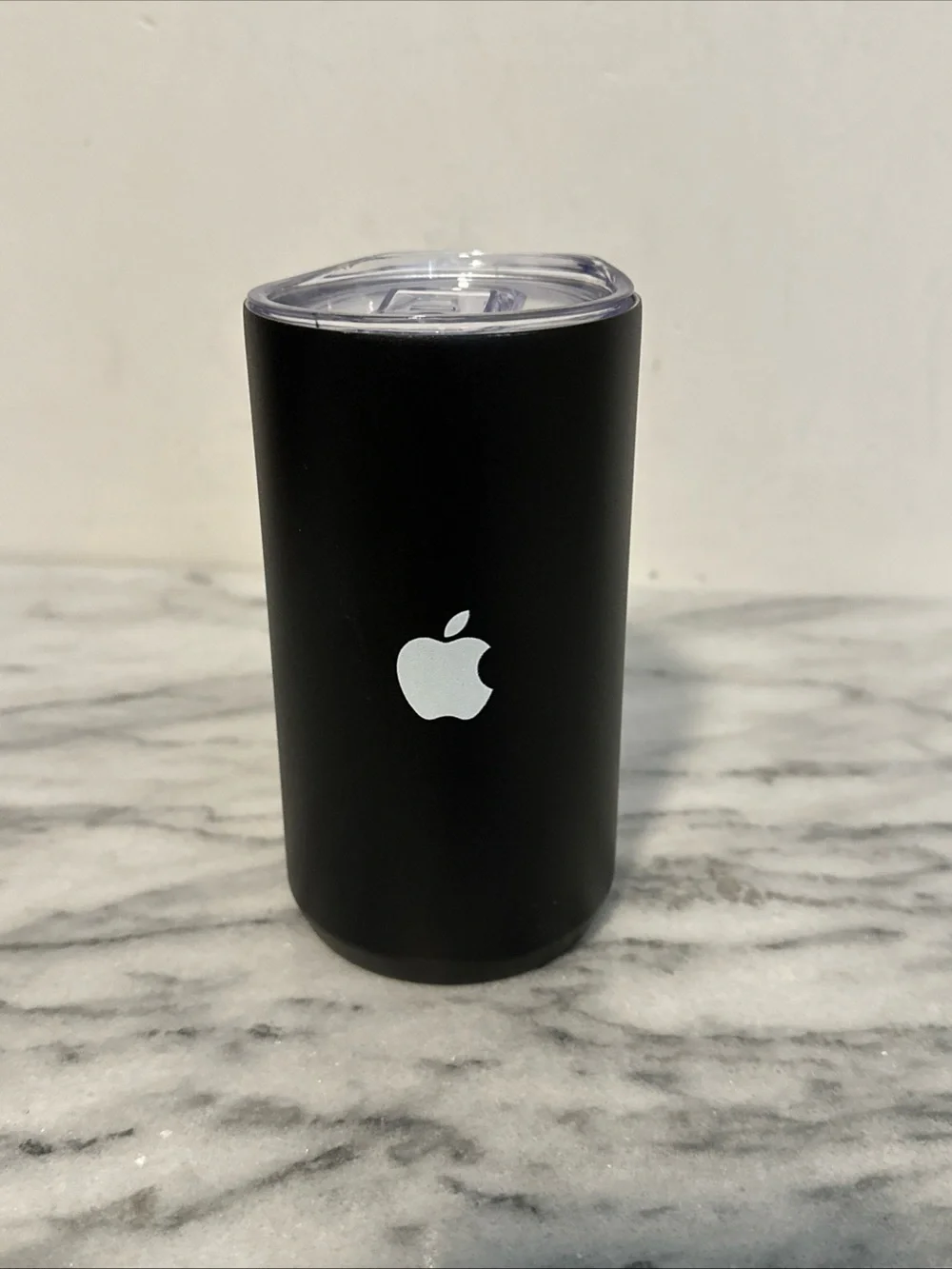 Apple Employee Branded Black Stainless Steel Insulated Coffee tumbler 12oz NWOB